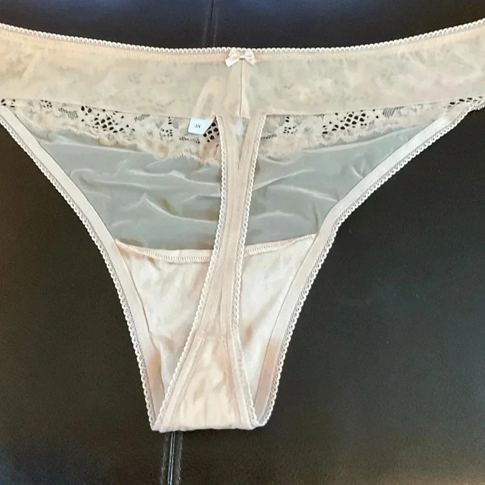 Adore Me Lace Front Thong, Size 3X, NWT - Picture 2 of 3